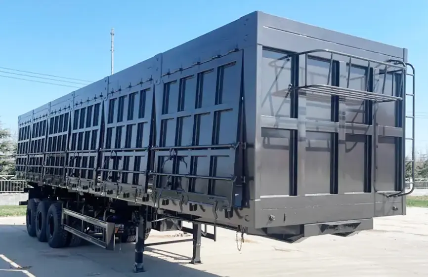 3 Axle Side Wall Semi Trailer (3) – 副本