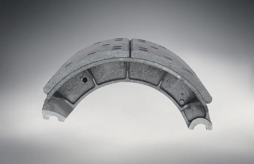 AZ9231342072 Howo Spare Parts Brake Shoe Lining Assembly (1)