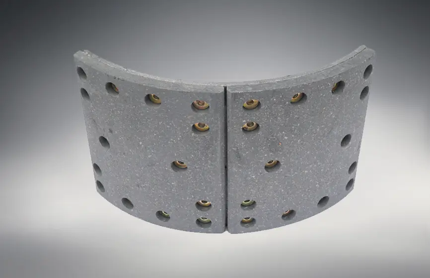AZ9231342072 Howo Spare Parts Brake Shoe Lining Assembly (3)