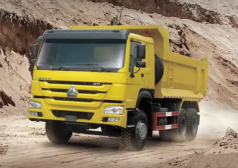 Howo 8×4 Dump Truck-2