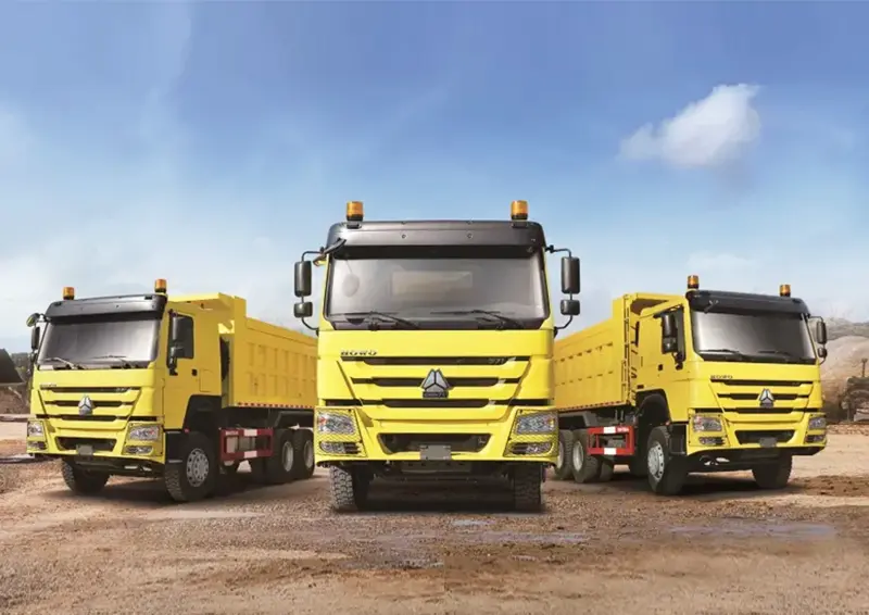 Howo 8×4 Dump Truck-3