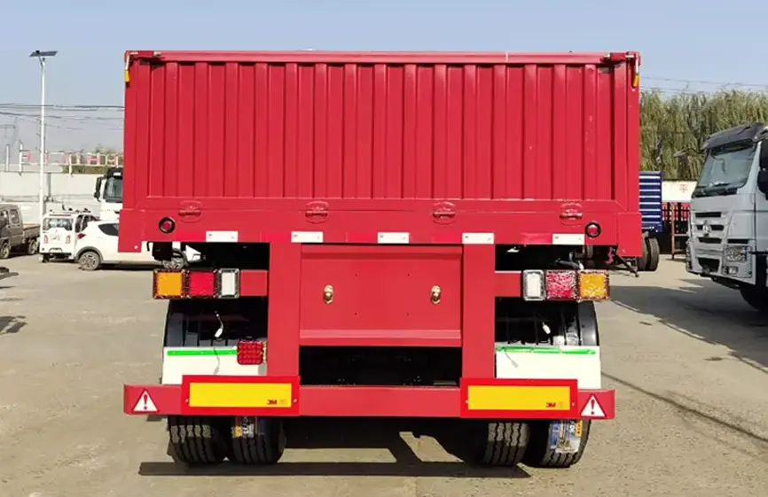Howo Cargo Side Wall Semi Trailer (3)