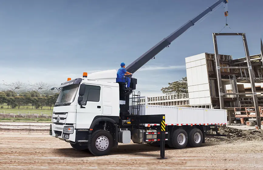 Howo Mounted Crane Truck (30 Ton) (1)