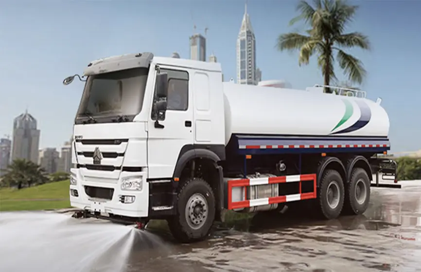 Howo Trucks Sprinkler Tanker (1)