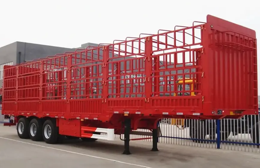 SINOTRUK FENCE CARGO SEMI TRAILER (3)