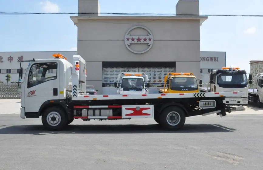 Sinotruk Howo 170 4×2 Flatbed Truck-2