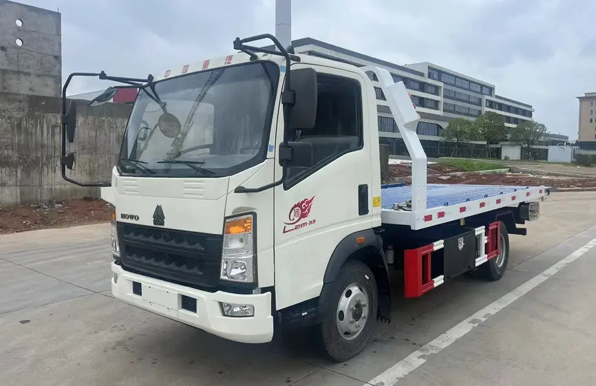 Sinotruk Howo 170 4×2 Flatbed Truck-3