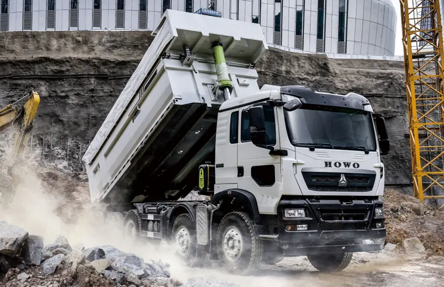 Sinotruk Howo 420 TX 8×4 Dump Truck-1
