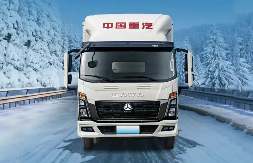 Sinotruk Howo 4×2 Box Cargo Truck-1
