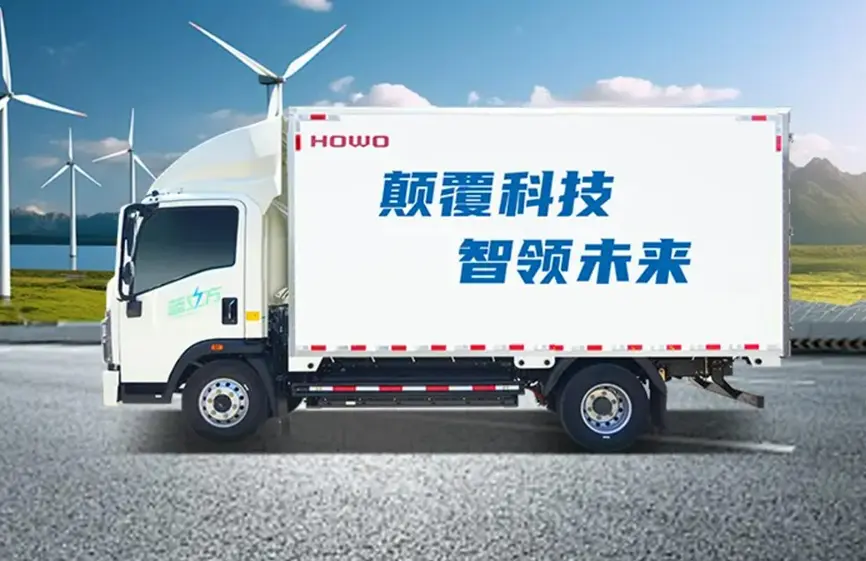 Sinotruk Howo 4×2 Box Cargo Truck-2