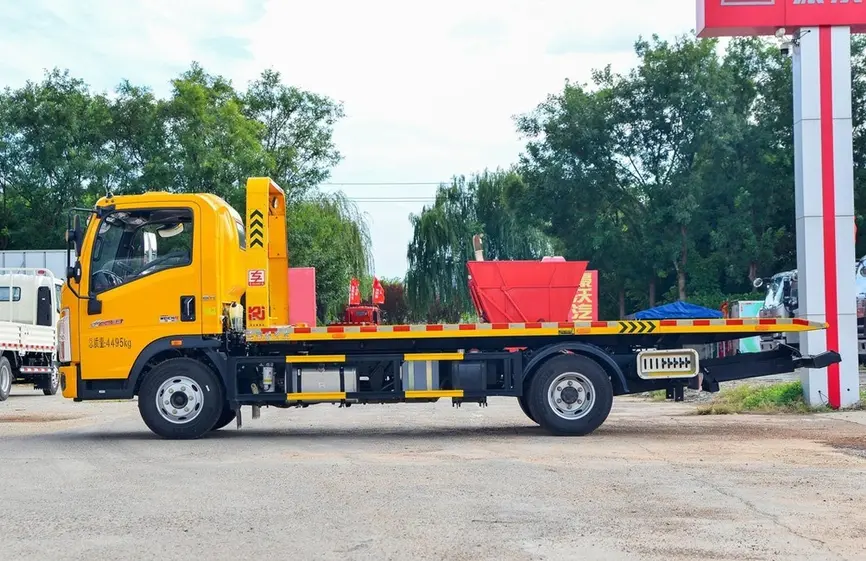 Sinotruk Howo 4×2 Flatbed Truck-2