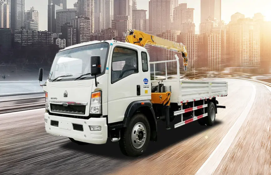 Sinotruk Howo 4×2 Light Crane Truck