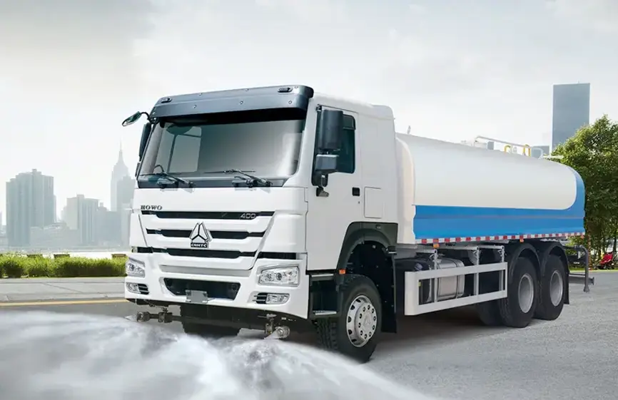 Sinotruk Howo 6×4 Water Truck (4)