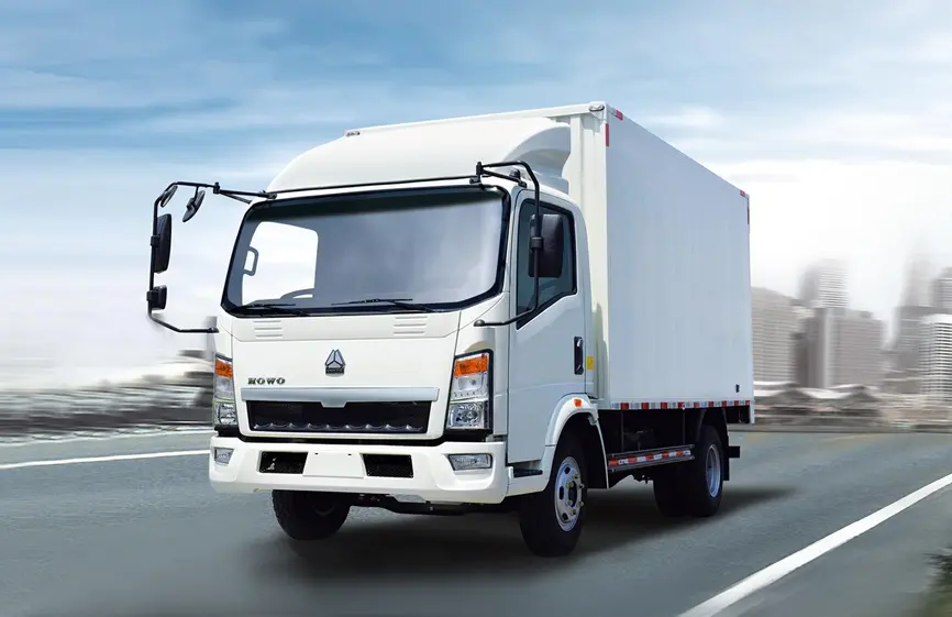 Sinotruk Howo Box Cargo Truck-1