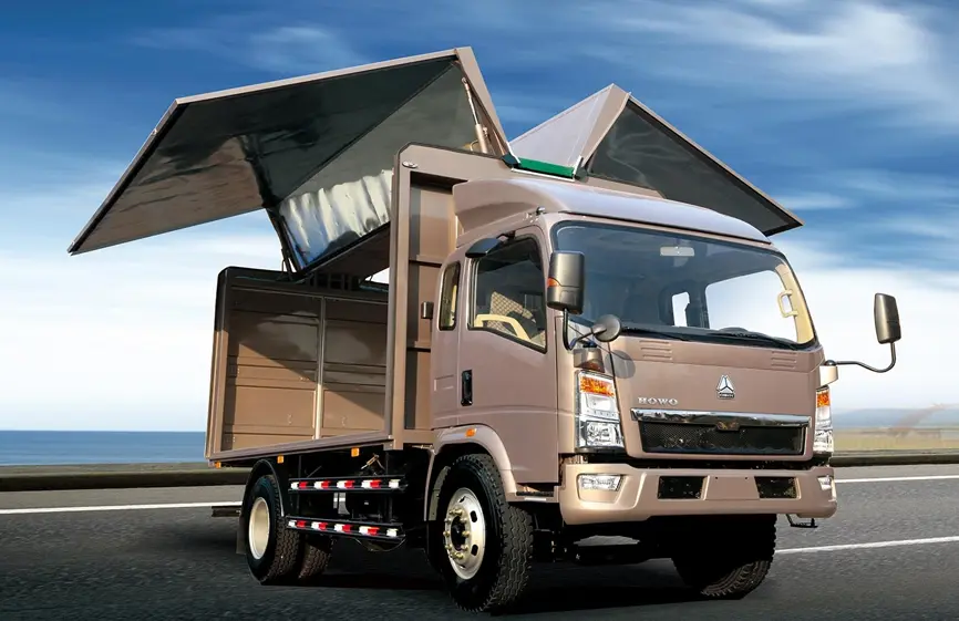 Sinotruk Howo Box Cargo Truck-2