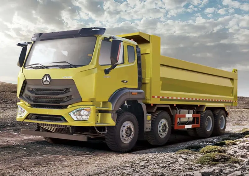 Sinotruk Howo Nx 8×4 Dump Truck (4)