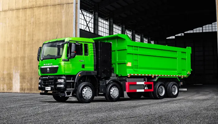 Sinotruk Howo TX dump truck New Energy Vehicles video