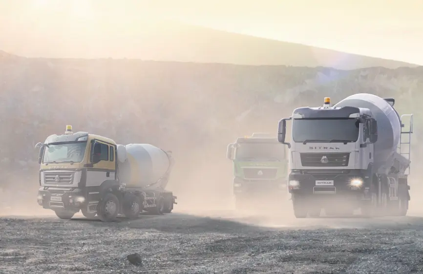 Sinotruk Sitrak C7H 8×4 Mixer Truck-2