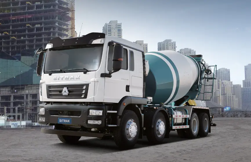 Sinotruk Sitrak C7H 8×4 Mixer Truck