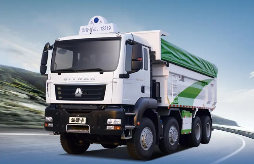Sinotruk Sitrak G7 540 8×4 Dump Truck-1
