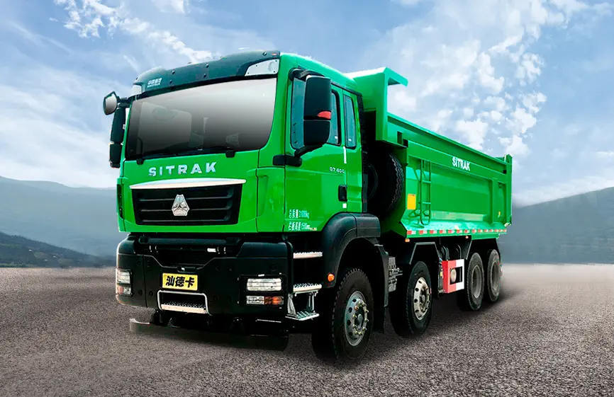 Sinotruk Sitrak G7 540 8×4 Dump Truck