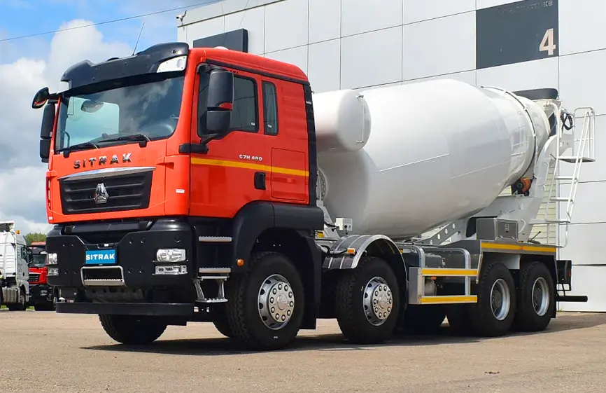 Sitrak C7H 480 8×4 Concrete Mixer Truck-2