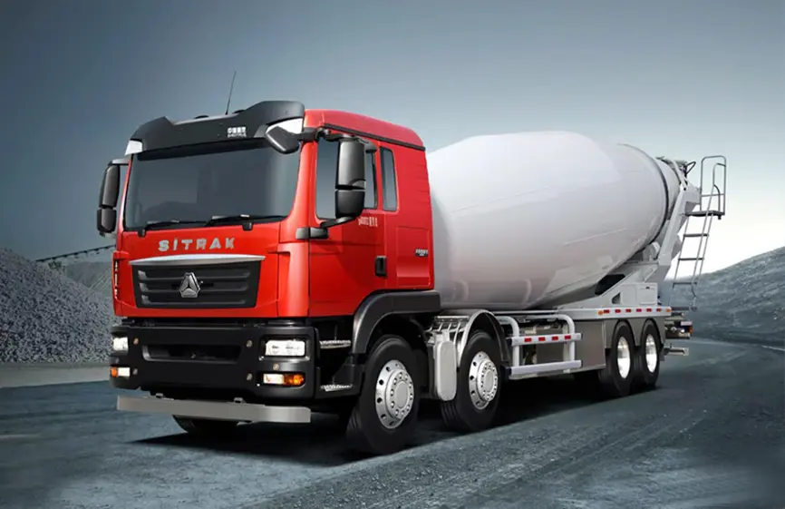 Sitrak C7H 480 8×4 Concrete Mixer Truck