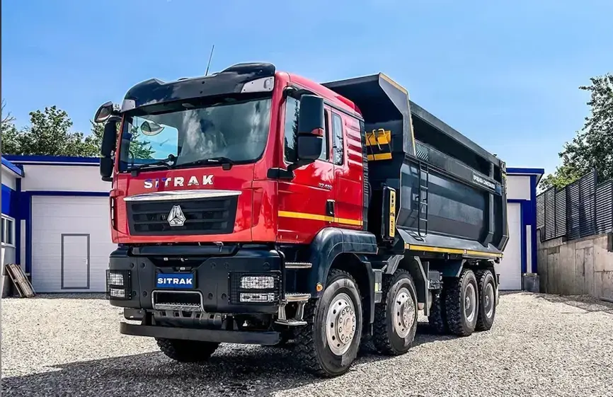 Sitrak C7H 8×4 Dump Truck-1